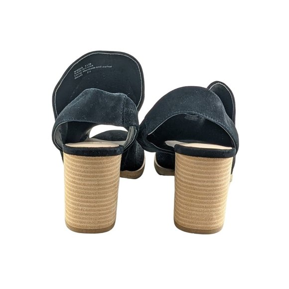 NEW Cole Haan Black Suede Slingback Bootie Size 5.5B - Picture 3 of 9